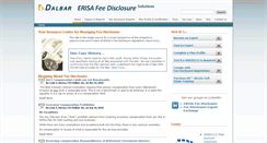 Desktop Screenshot of 401kfeedisclosure.dalbar.com